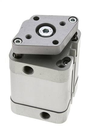 ISO 21287 Compacte Dubbelwerkende Cilinder 40-25mm - Magnetisch - Niet-roterend