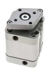 ISO 21287 Compacte Dubbelwerkende Cilinder 40-25mm - Magnetisch - Niet-roterend