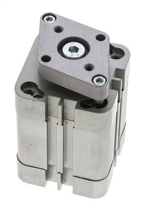 ISO 21287 Compacte Dubbelwerkende Cilinder 40-25mm - Magnetisch - Niet-roterend