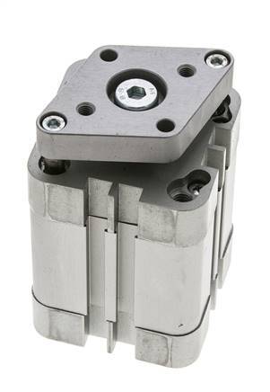 ISO 21287 Compacte Dubbelwerkende Cilinder 40-25mm - Magnetisch - Niet-roterend