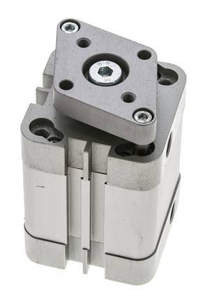 ISO 21287 Compacte Dubbelwerkende Cilinder 40-25mm - Magnetisch - Niet-roterend