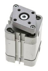 ISO 21287 Compacte Dubbelwerkende Cilinder 40-25mm - Magnetisch - Niet-roterend