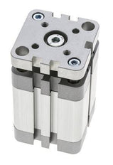ISO 21287 Compacte Dubbelwerkende Cilinder 40-30mm - Magnetisch - Niet-roterend