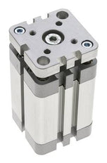 ISO 21287 Compacte Dubbelwerkende Cilinder 40-40mm - Magnetisch - Niet-roterend
