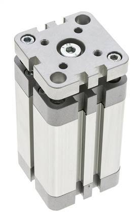 ISO 21287 Compacte Dubbelwerkende Cilinder 40-50mm - Magnetisch - Niet-roterend