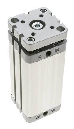 ISO 21287 Compacte Dubbelwerkende Cilinder 50-100mm - Magnetisch - Niet-roterend