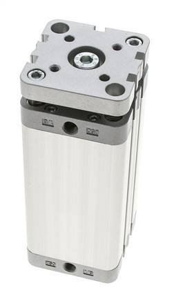 ISO 21287 Compacte Dubbelwerkende Cilinder 50-100mm - Magnetisch - Niet-roterend
