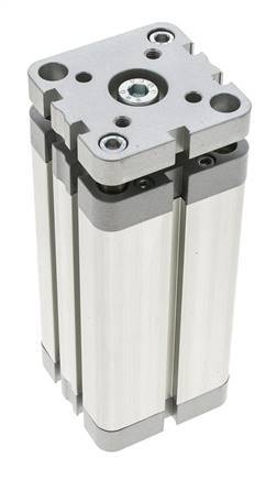 ISO 21287 Compacte Dubbelwerkende Cilinder 50-100mm - Magnetisch - Niet-roterend