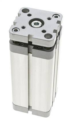 ISO 21287 Compacte Dubbelwerkende Cilinder 50-100mm - Magnetisch - Niet-roterend