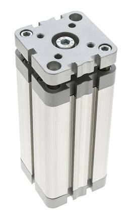 ISO 21287 Compacte Dubbelwerkende Cilinder 50-100mm - Magnetisch - Niet-roterend