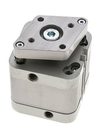 ISO 21287 Compacte Dubbelwerkende Cilinder 50-20mm - Magnetisch - Niet-roterend