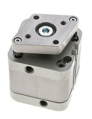 ISO 21287 Compacte Dubbelwerkende Cilinder 50-20mm - Magnetisch - Niet-roterend