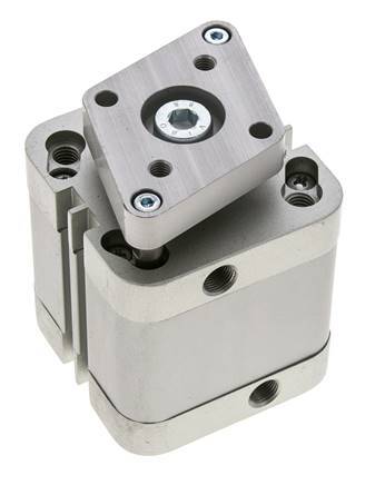 ISO 21287 Compacte Dubbelwerkende Cilinder 50-25mm - Magnetisch - Niet-roterend