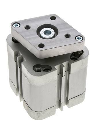 ISO 21287 Compacte Dubbelwerkende Cilinder 50-25mm - Magnetisch - Niet-roterend