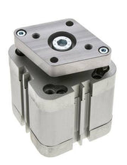 ISO 21287 Compacte Dubbelwerkende Cilinder 50-25mm - Magnetisch - Niet-roterend