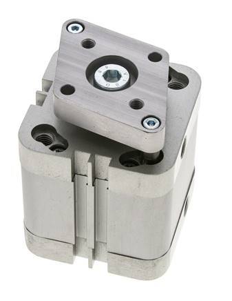 ISO 21287 Compacte Dubbelwerkende Cilinder 50-25mm - Magnetisch - Niet-roterend