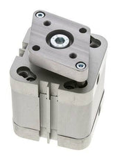 ISO 21287 Compacte Dubbelwerkende Cilinder 50-25mm - Magnetisch - Niet-roterend