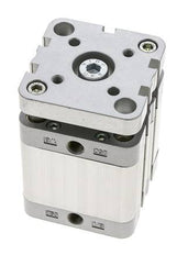 ISO 21287 Compacte Dubbelwerkende Cilinder 50-30mm - Magnetisch - Niet-roterend