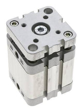 ISO 21287 Compacte Dubbelwerkende Cilinder 50-30mm - Magnetisch - Niet-roterend