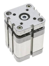 ISO 21287 Compacte Dubbelwerkende Cilinder 50-30mm - Magnetisch - Niet-roterend