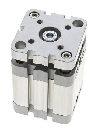 ISO 21287 Compacte Dubbelwerkende Cilinder 50-30mm - Magnetisch - Niet-roterend