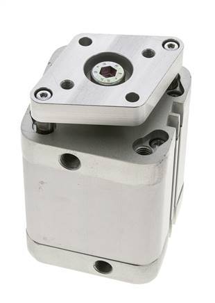 ISO 21287 Compacte Dubbelwerkende Cilinder 50-40mm - Magnetisch - Niet-roterend