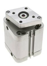 ISO 21287 Compacte Dubbelwerkende Cilinder 50-40mm - Magnetisch - Niet-roterend