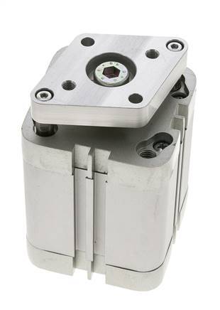 ISO 21287 Compacte Dubbelwerkende Cilinder 50-40mm - Magnetisch - Niet-roterend