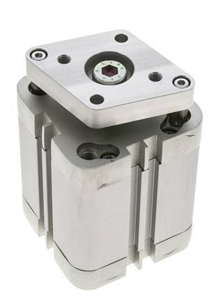 ISO 21287 Compacte Dubbelwerkende Cilinder 50-40mm - Magnetisch - Niet-roterend