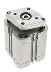 ISO 21287 Compacte Dubbelwerkende Cilinder 50-40mm - Magnetisch - Niet-roterend
