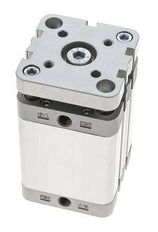 ISO 21287 Compacte Dubbelwerkende Cilinder 50-50mm - Magnetisch - Niet-roterend