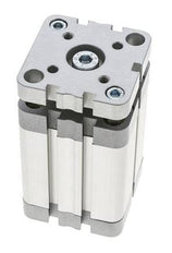 ISO 21287 Compacte Dubbelwerkende Cilinder 50-50mm - Magnetisch - Niet-roterend