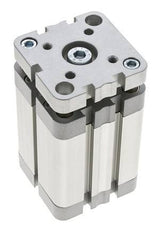 ISO 21287 Compacte Dubbelwerkende Cilinder 50-50mm - Magnetisch - Niet-roterend