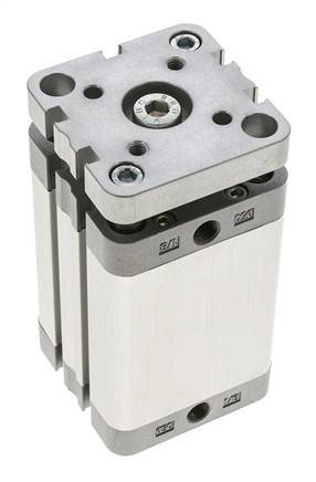 ISO 21287 Compacte Dubbelwerkende Cilinder 50-60mm - Magnetisch - Niet-roterend