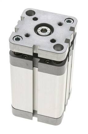 ISO 21287 Compacte Dubbelwerkende Cilinder 50-60mm - Magnetisch - Niet-roterend