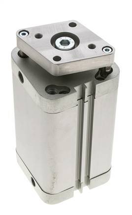 ISO 21287 Compacte Dubbelwerkende Cilinder 50-80mm - Magnetisch - Niet-roterend
