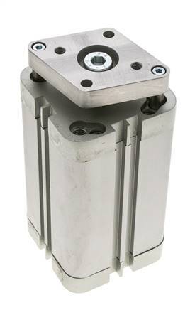 ISO 21287 Compacte Dubbelwerkende Cilinder 50-80mm - Magnetisch - Niet-roterend