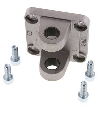 Gaffel Vrouwelijk 63 mm ISO 15552 ISO 21287 Aluminium