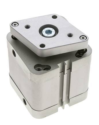 ISO 21287 Compacte Dubbelwerkende Cilinder 63-30mm - Magnetisch - Niet-roterend