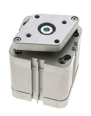 ISO 21287 Compacte Dubbelwerkende Cilinder 63-30mm - Magnetisch - Niet-roterend