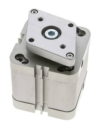 ISO 21287 Compacte Dubbelwerkende Cilinder 63-30mm - Magnetisch - Niet-roterend
