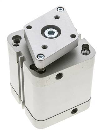 ISO 21287 Compacte Dubbelwerkende Cilinder 63-40mm - Magnetisch - Niet-roterend