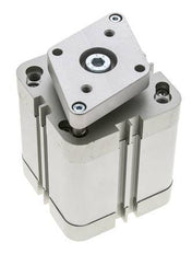 ISO 21287 Compacte Dubbelwerkende Cilinder 63-40mm - Magnetisch - Niet-roterend