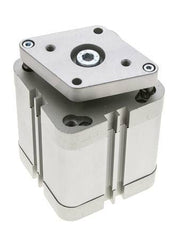 ISO 21287 Compacte Dubbelwerkende Cilinder 63-40mm - Magnetisch - Niet-roterend