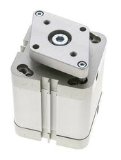 ISO 21287 Compacte Dubbelwerkende Cilinder 63-40mm - Magnetisch - Niet-roterend