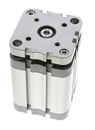 ISO 21287 Compacte Dubbelwerkende Cilinder 63-50mm - Magnetisch - Niet-roterend
