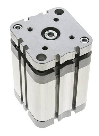ISO 21287 Compacte Dubbelwerkende Cilinder 63-50mm - Magnetisch - Niet-roterend