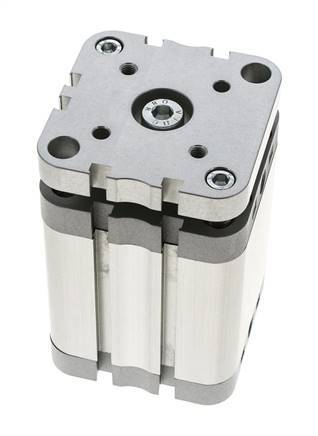 ISO 21287 Compacte Dubbelwerkende Cilinder 63-50mm - Magnetisch - Niet-roterend