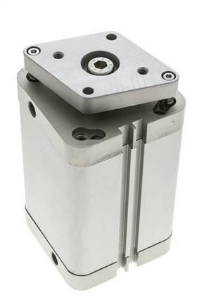 ISO 21287 Compacte Dubbelwerkende Cilinder 63-80mm - Magnetisch - Niet-roterend