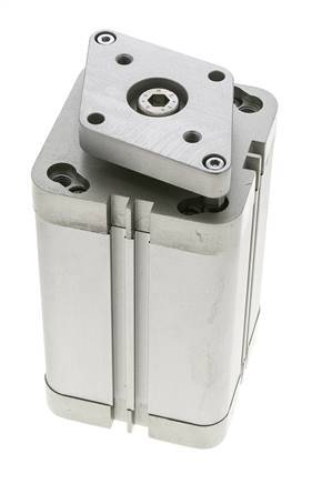 ISO 21287 Compacte Dubbelwerkende Cilinder 63-80mm - Magnetisch - Niet-roterend